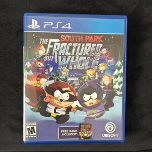 PS4 South Park The Fractured but Whole cd. Used but works